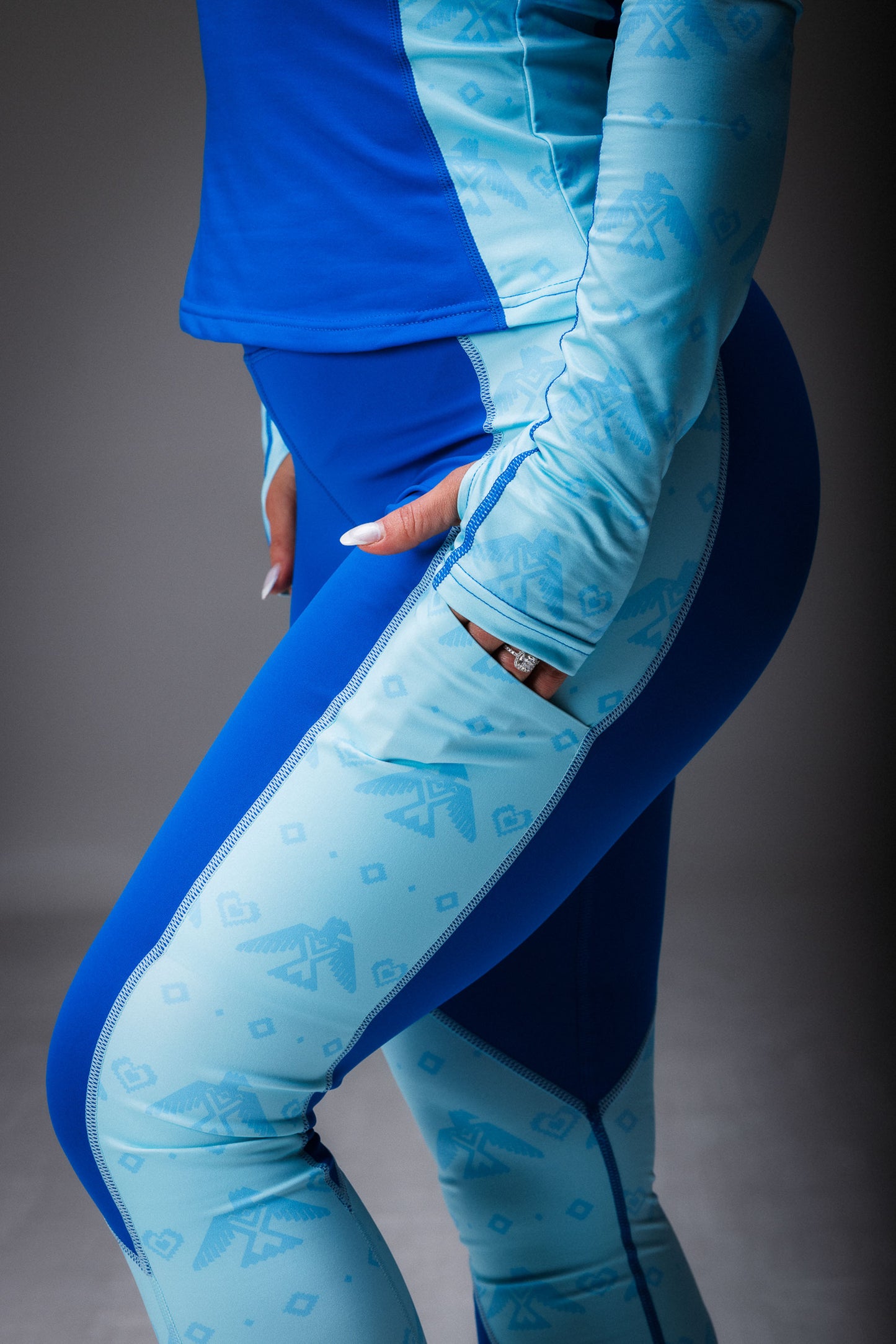 Fearless Leggings - Blue